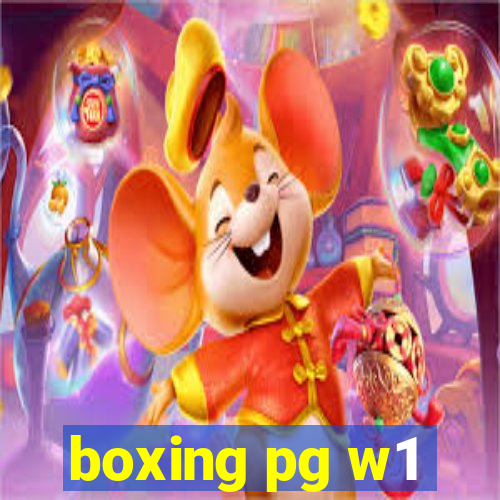 boxing pg w1